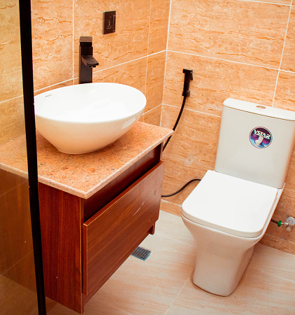 Modern bathroom
